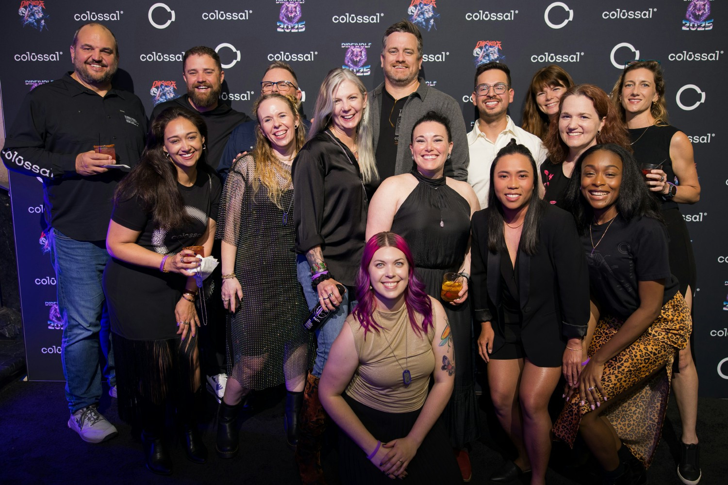 Animal Operations team at Dire Wolf Launch Party