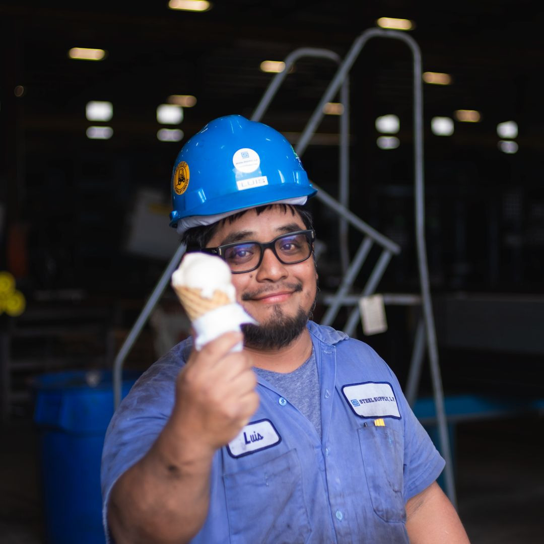 Great treat for great employees on a hot Texas day! 