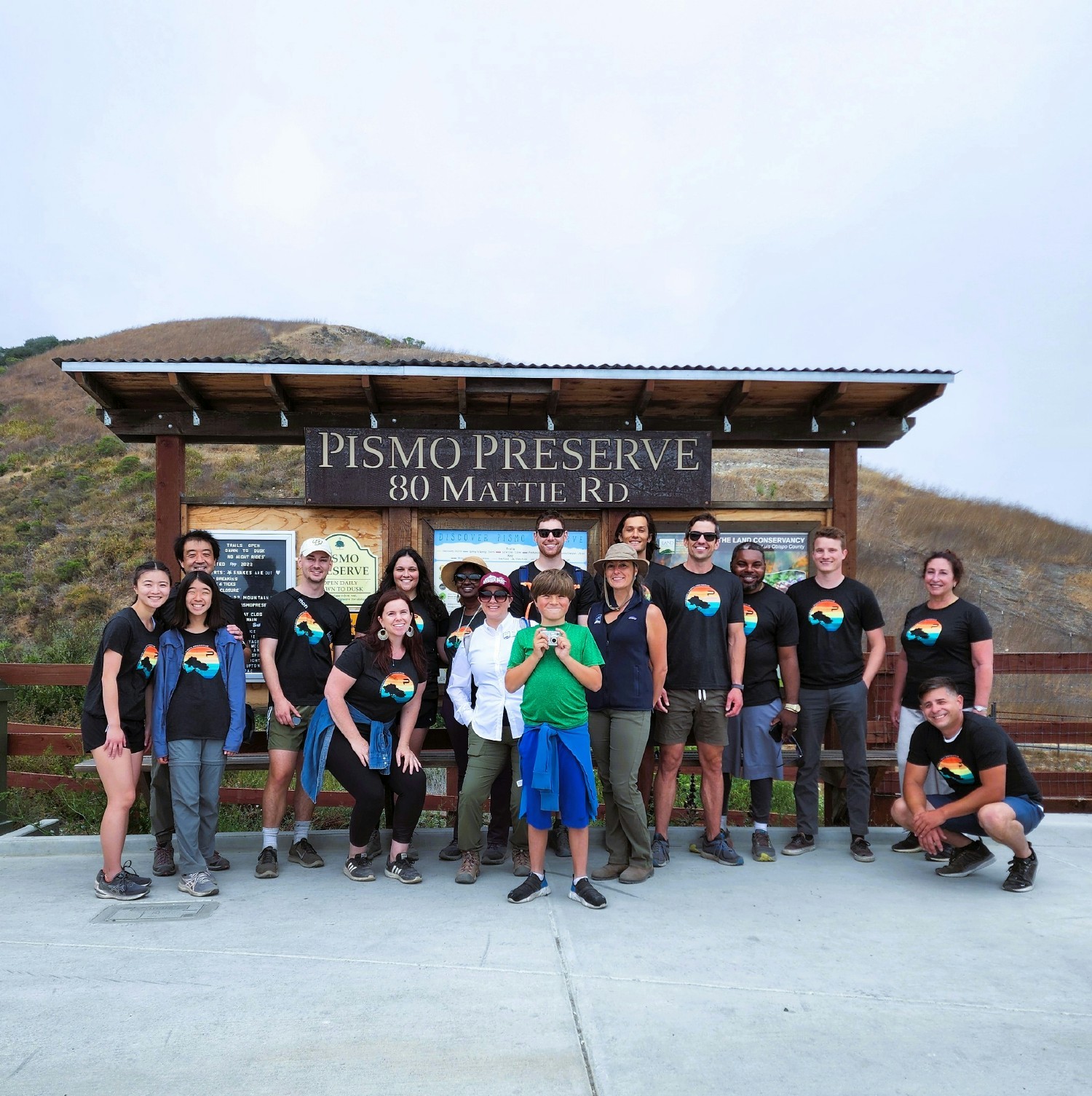 Our diversity event, Building Pride, included a group hike at Pismo Preserve, where Precision oversaw all construction. 
