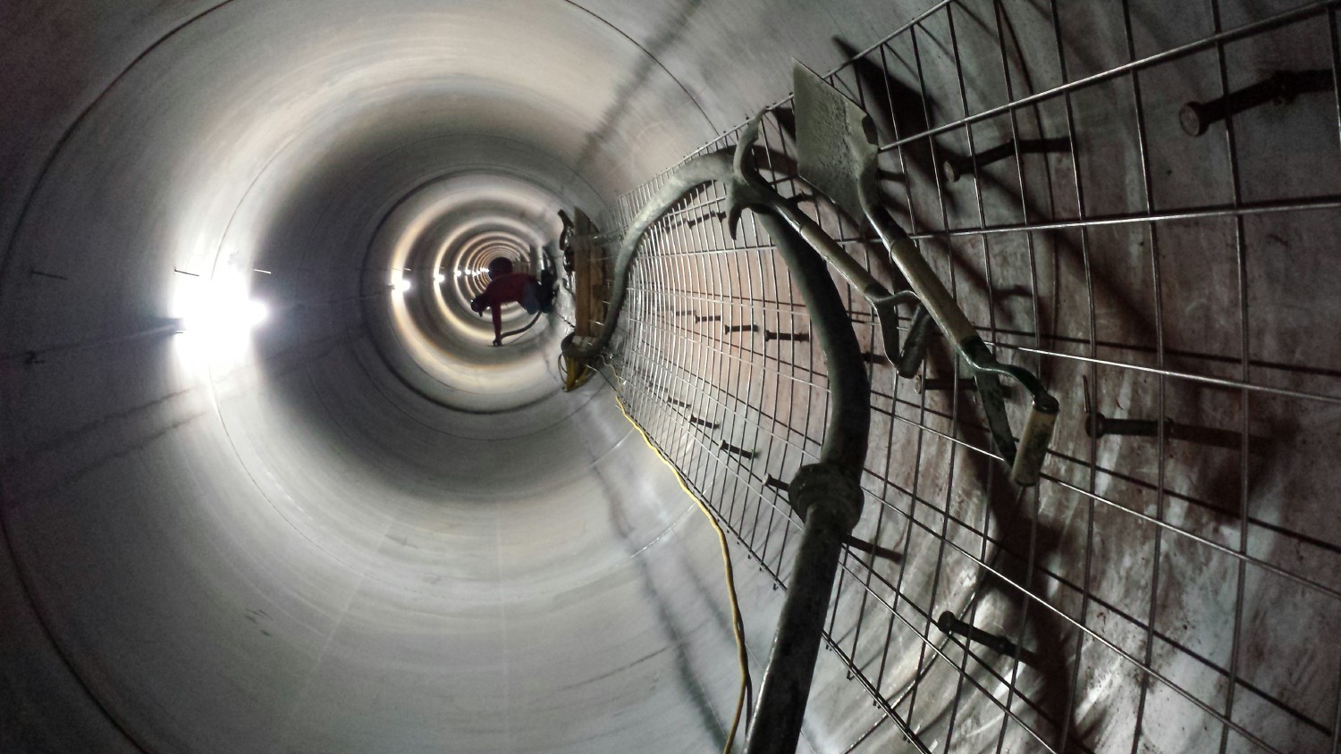 Building the world's first hyperloop tunnel for SpaceX was one of Precision's first construction projects.  
