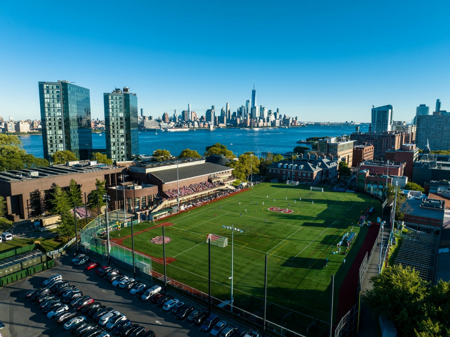 Located in Hoboken, New Jersey, Stevens enjoys both a small town feel and close proximity to New York City.