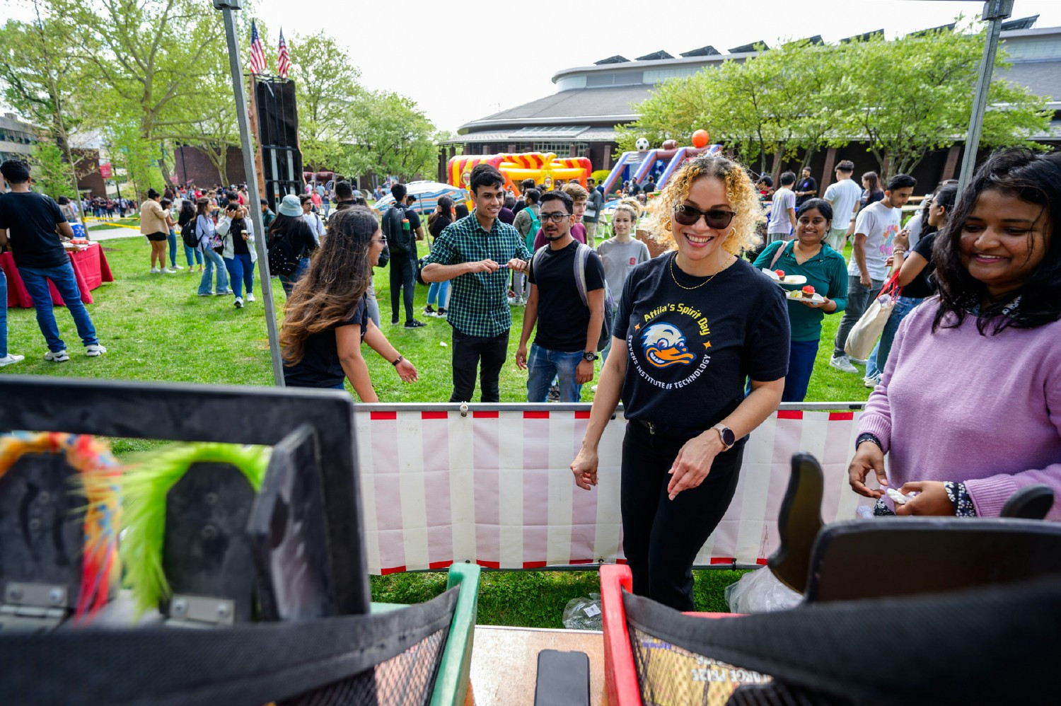 Family gatherings are a part of Stevens' culture-building programs.