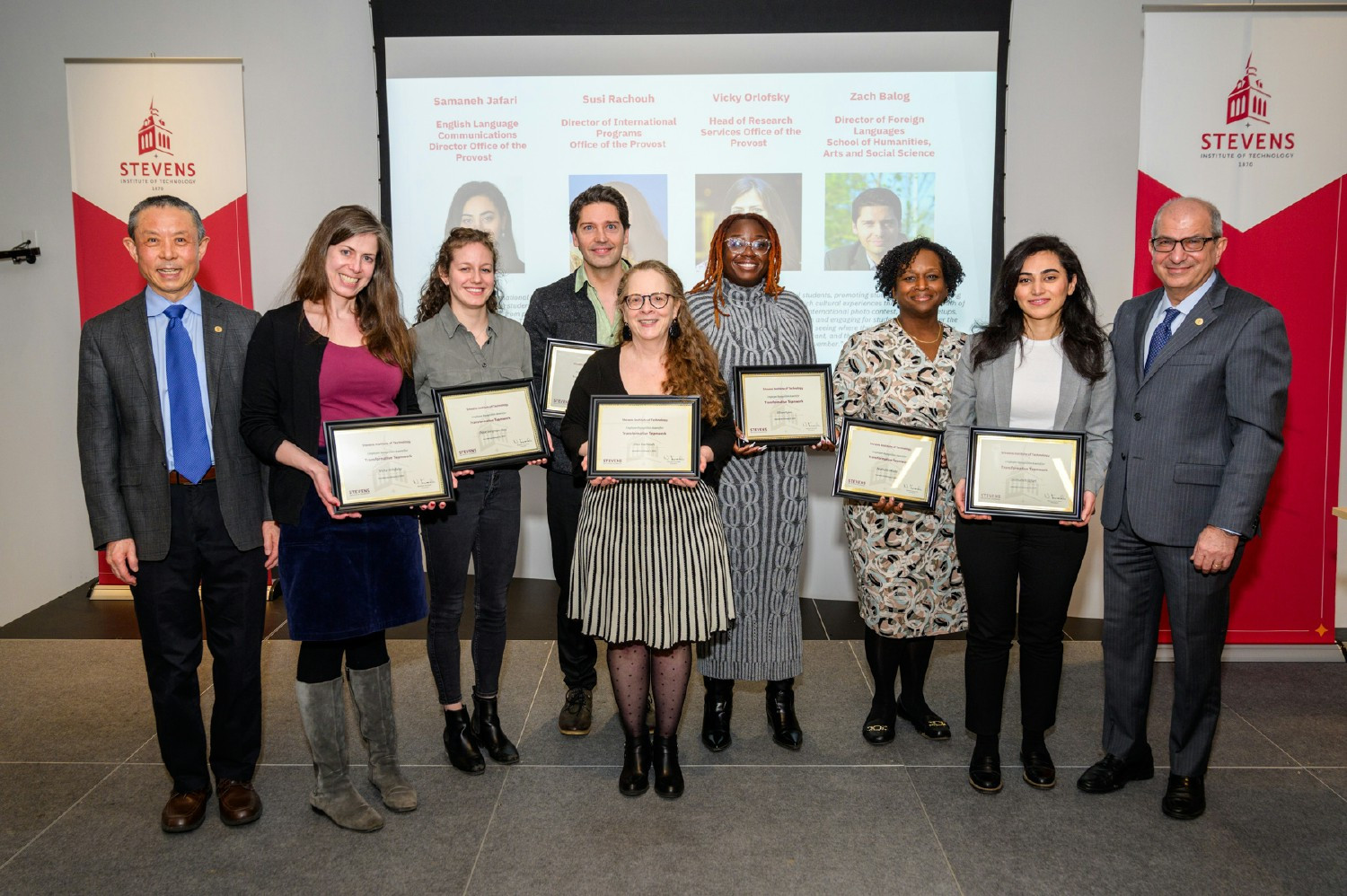  Employee Recognition Award Ceremony, Stevens faculty and staff are recognized for milestone anniversaries.