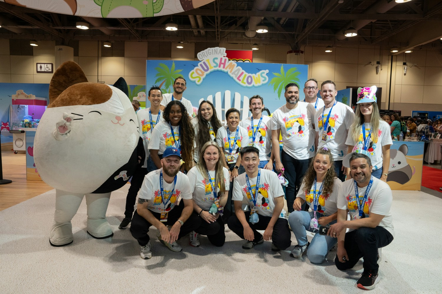 Jazmanians and Cam the Cat attend Fan Expo Canada