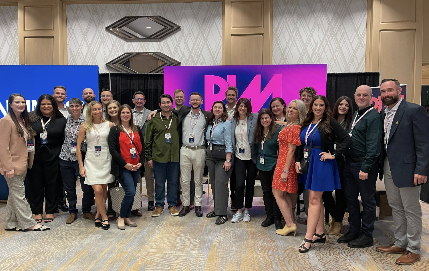 Rankings employees at our first annual PIMCon event in Phoenix, AZ - September 2024