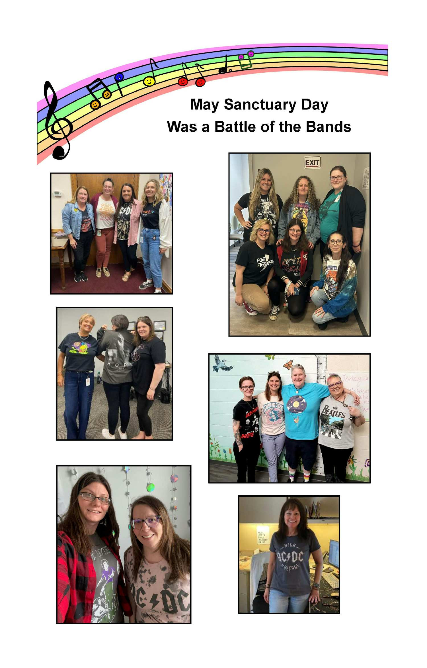 Staff battle of the bands 