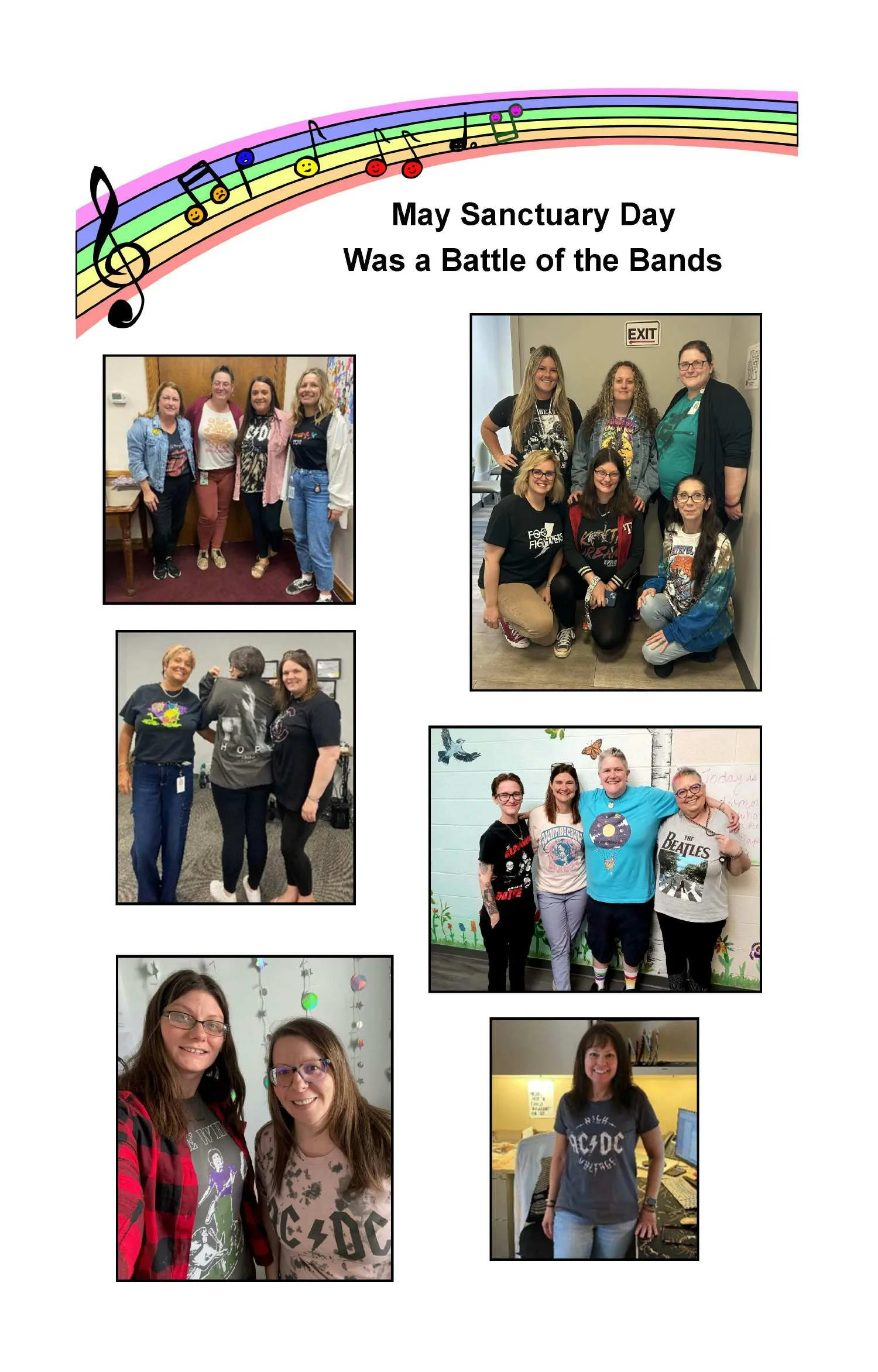 Staff battle of the bands 