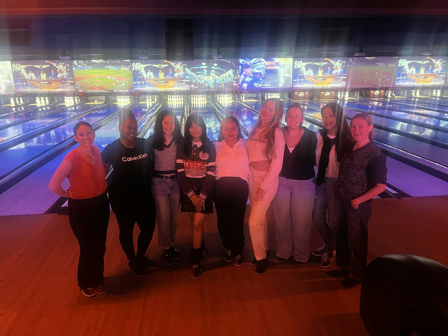 Clarkson's Employee Engagement Appreciation Night, bowling in Los Angeles!
