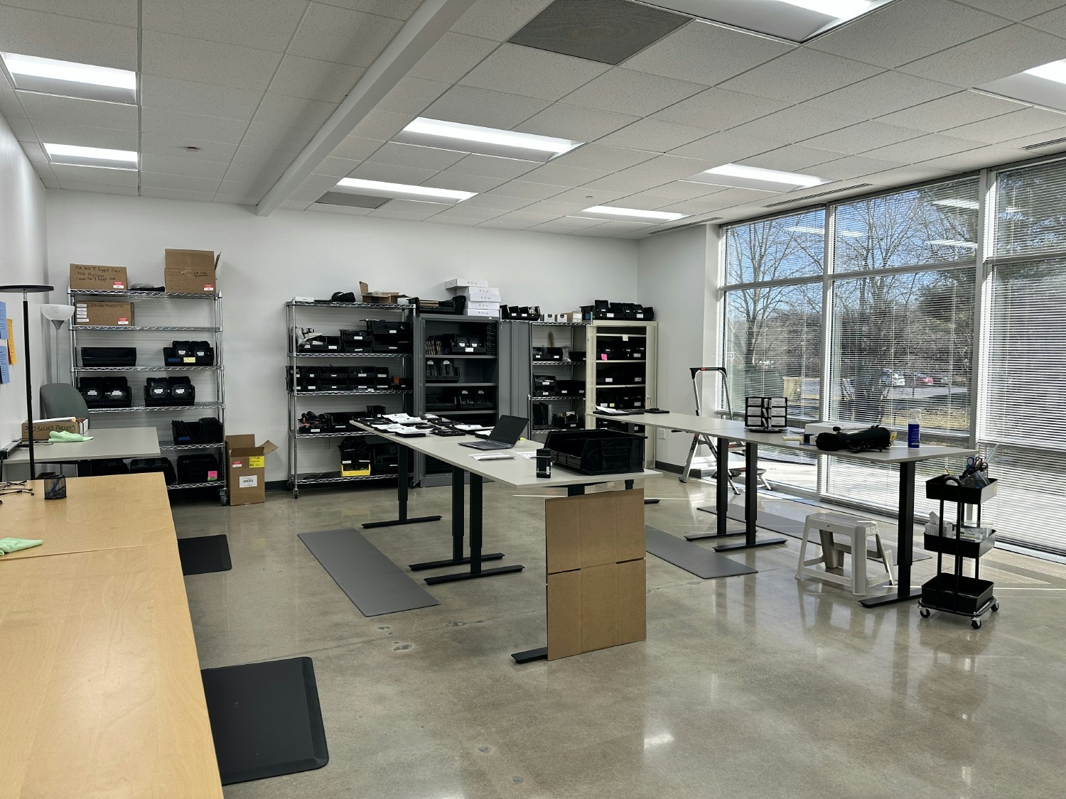 Device prep room