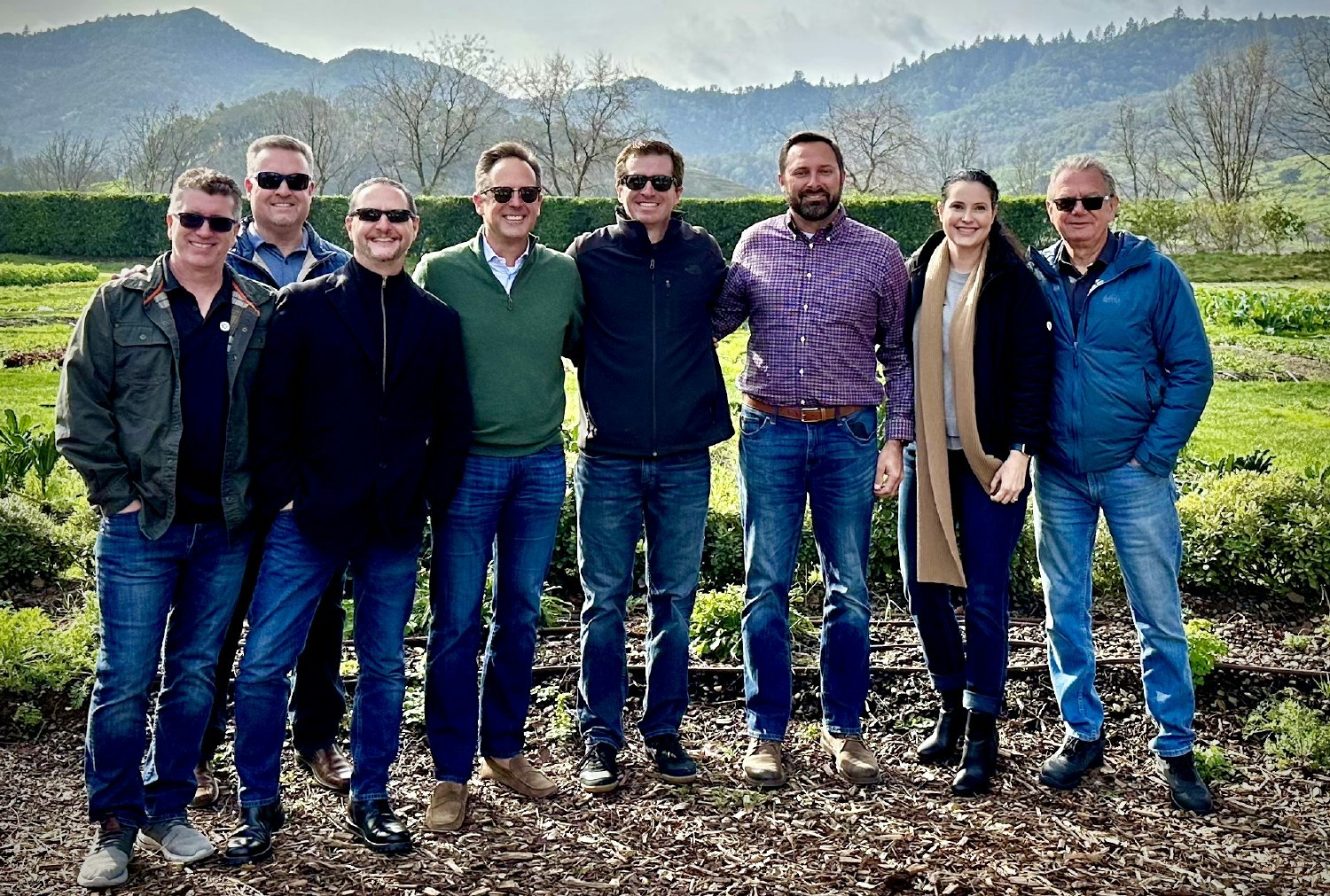 Our leadership team in Napa.