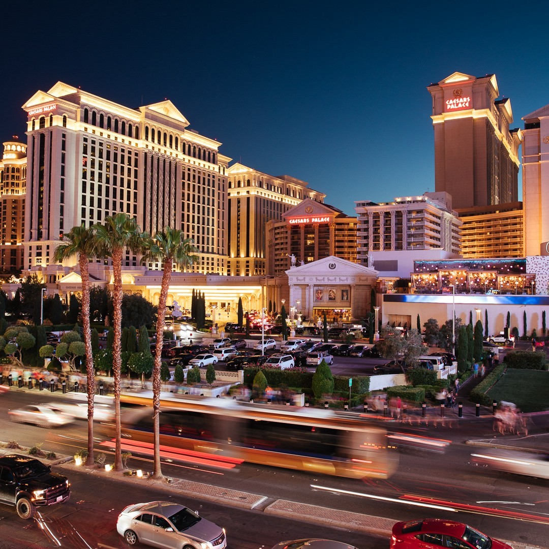 The VICI portfolio includes the world-famous Caesars Palace in Las Vegas, Nevada.