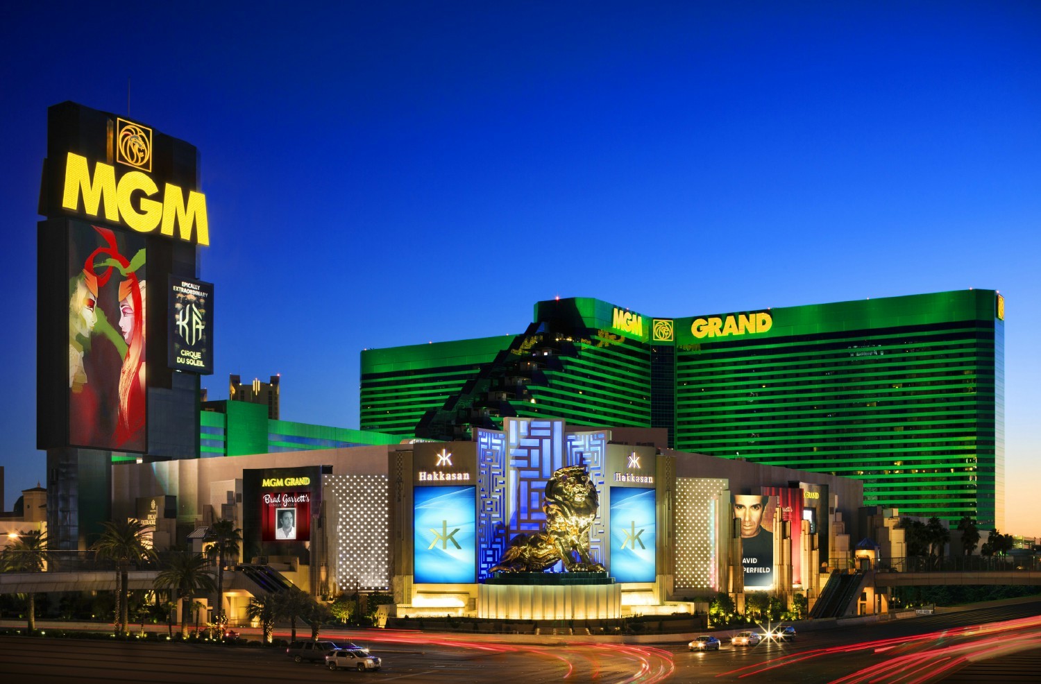 The VICI portfolio also incudes the very well-known MGM Grand in Las Vegas, Nevada.