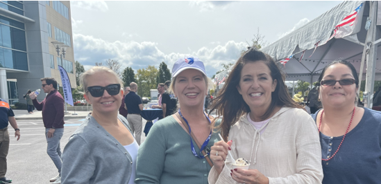COPT Defense Team Members enjoying the 25th anniversary celebration.