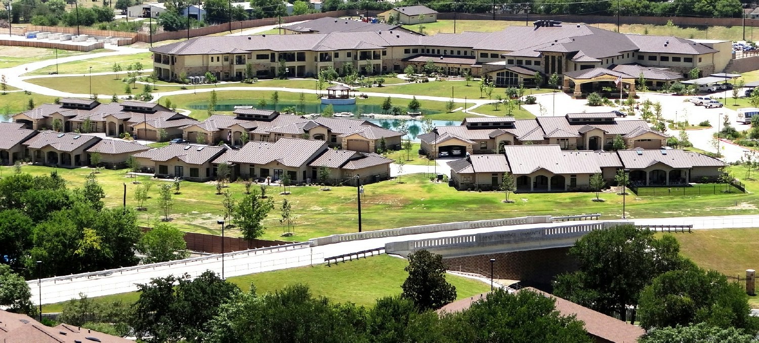 Army Residence Community- Bridge and Lakeside View