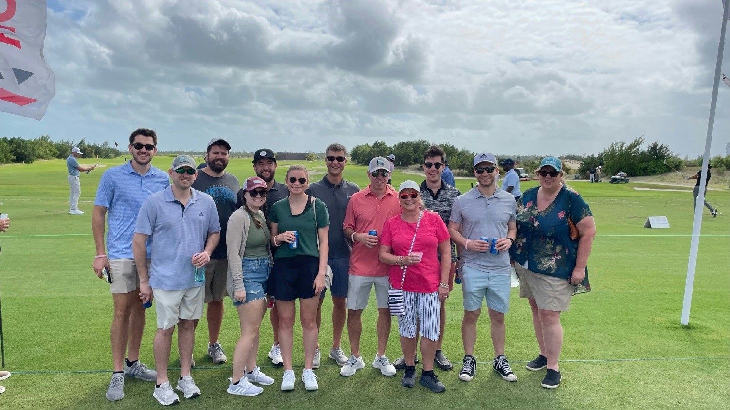 A teambuilding outing we had at the company conference in the Bahamas