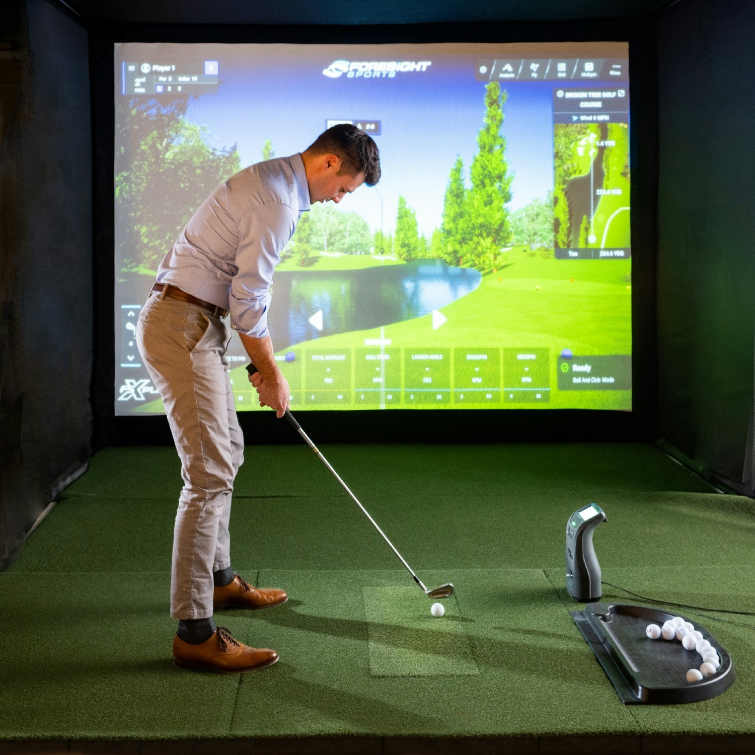Office Golf Simulator
