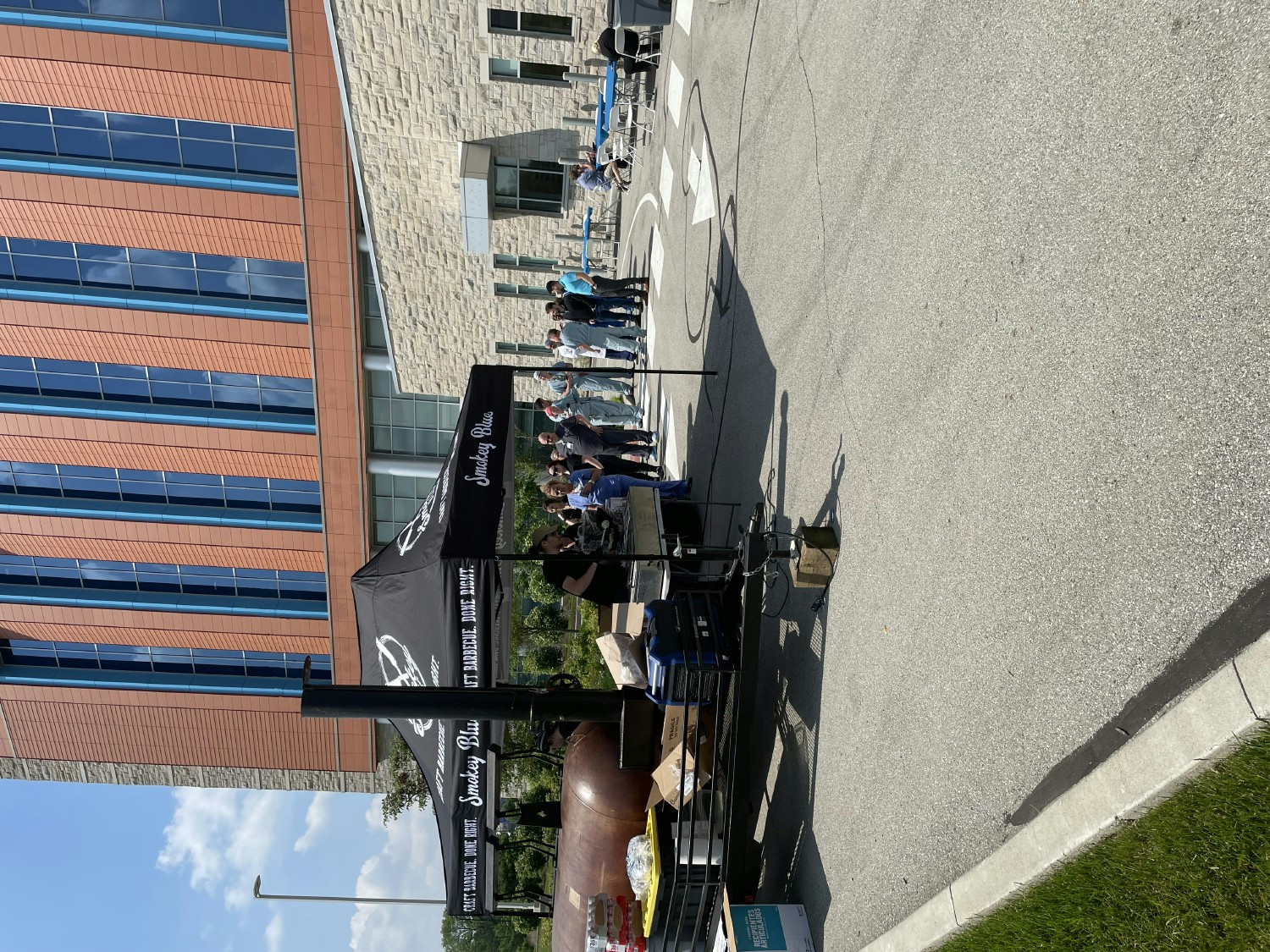 Our annual employee cookout