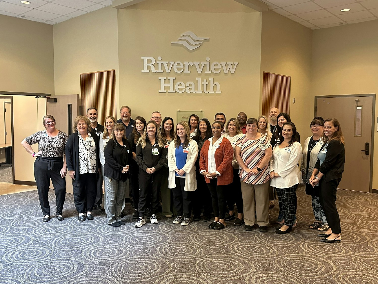 Graduating class of the inaugural Riverview Health Leadership Academy 
