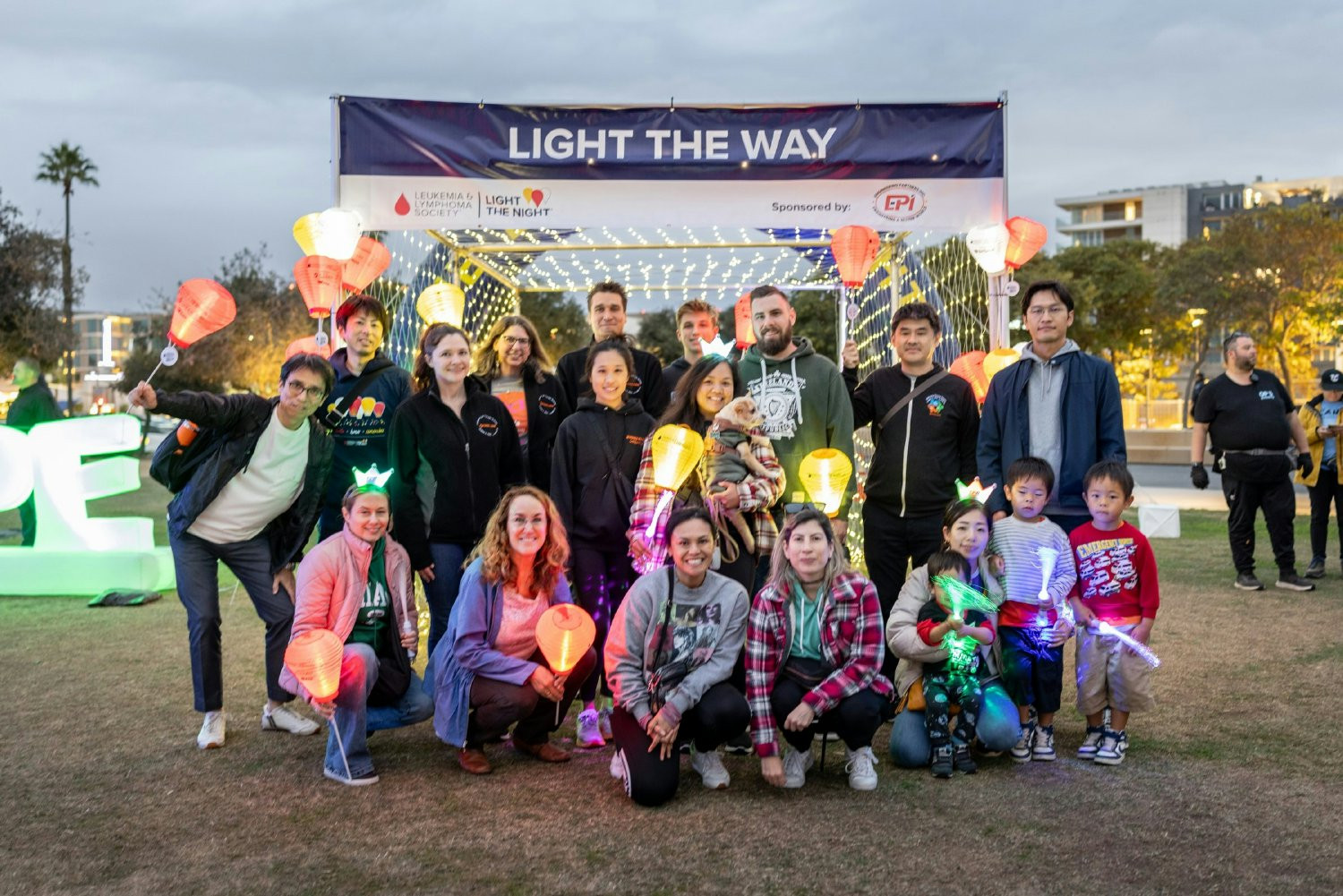 Light the Night event