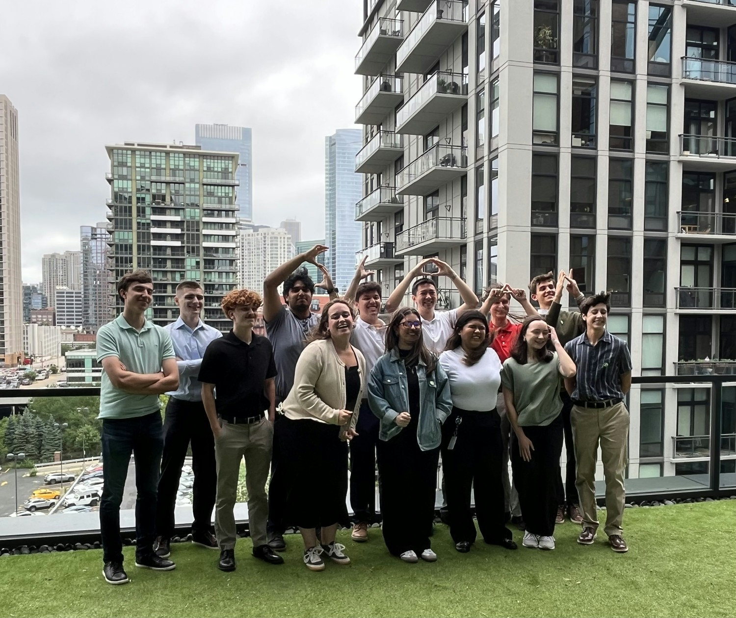 Sloan summer interns gather at our Chicago office to celebrate a summer of learning, growth and teamwork. 