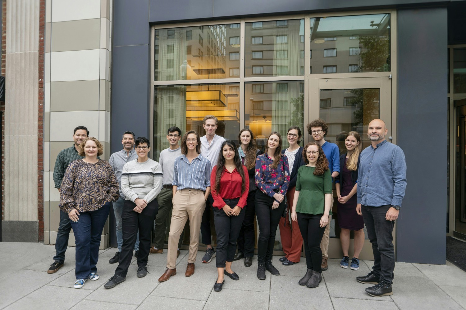 Wild Animal Initiative staff at our all-staff retreat in October of 2022.