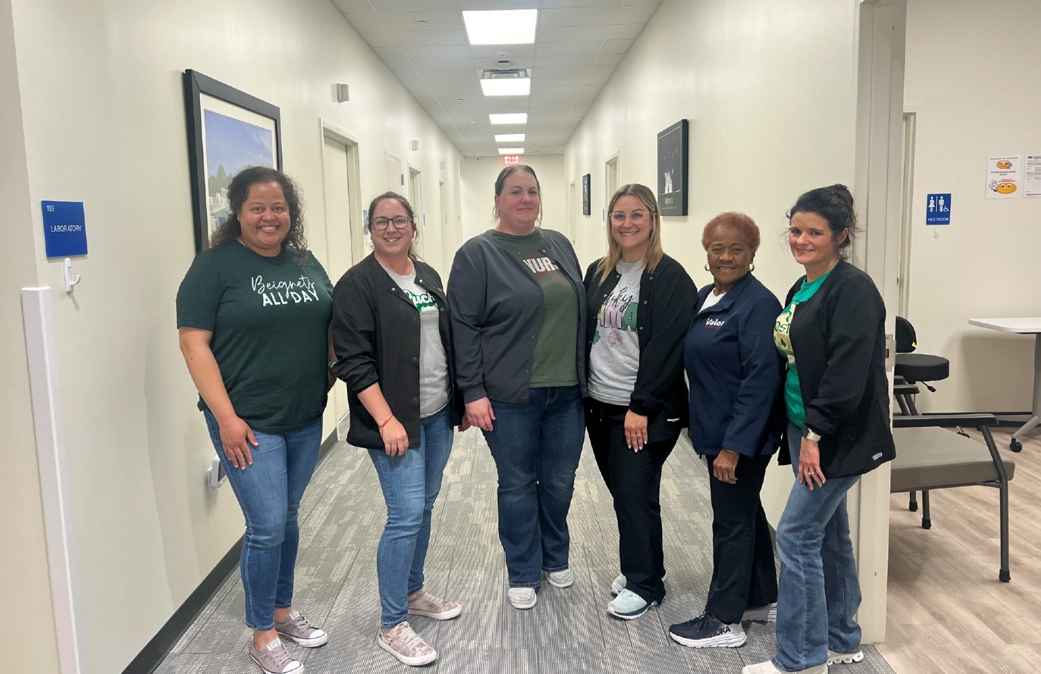 Staff celebration in Louisiana. 