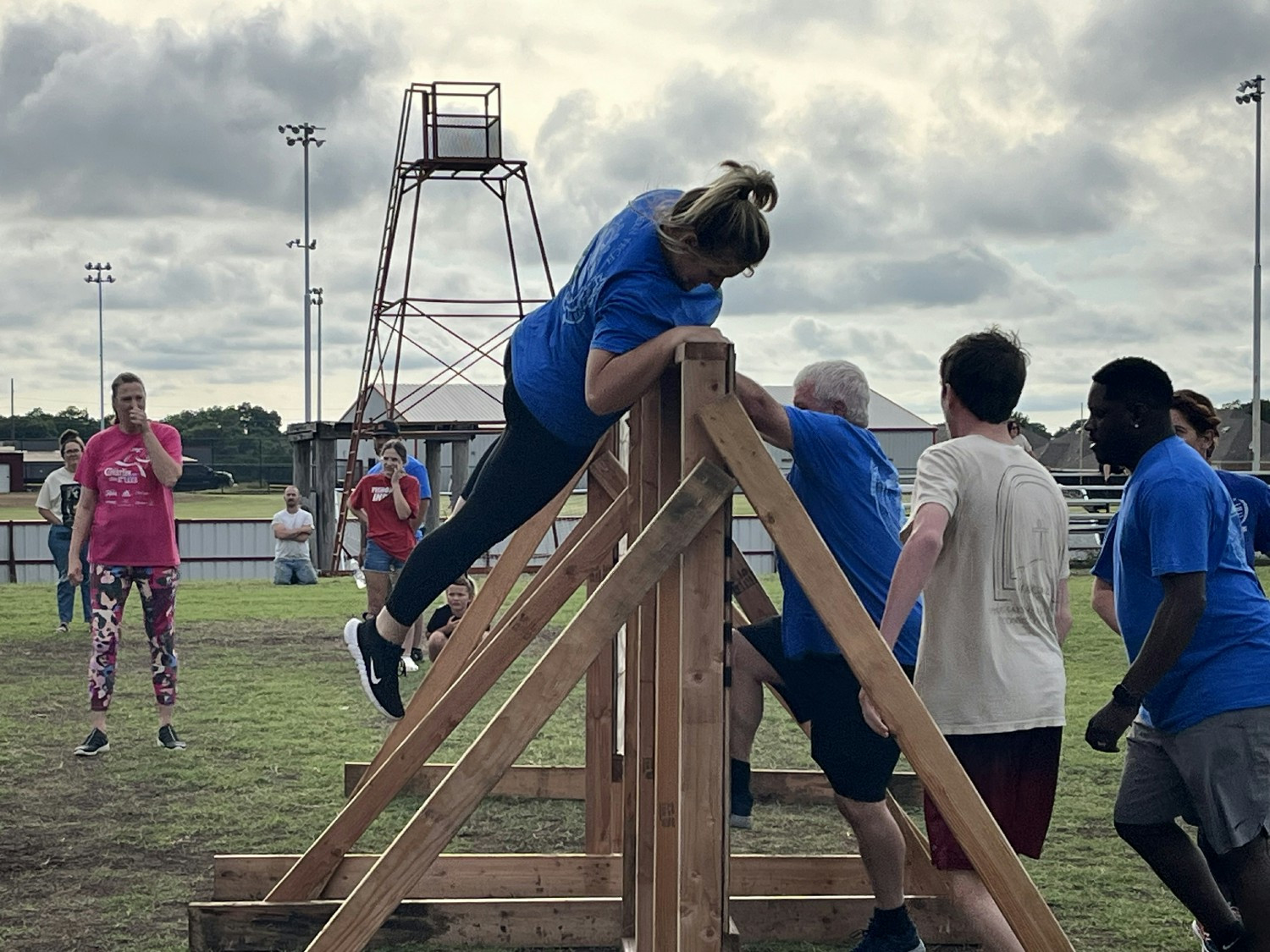 Each year, SouthernTech participates in our communities Corporate Fitness Challenge. There is no barrier too high!