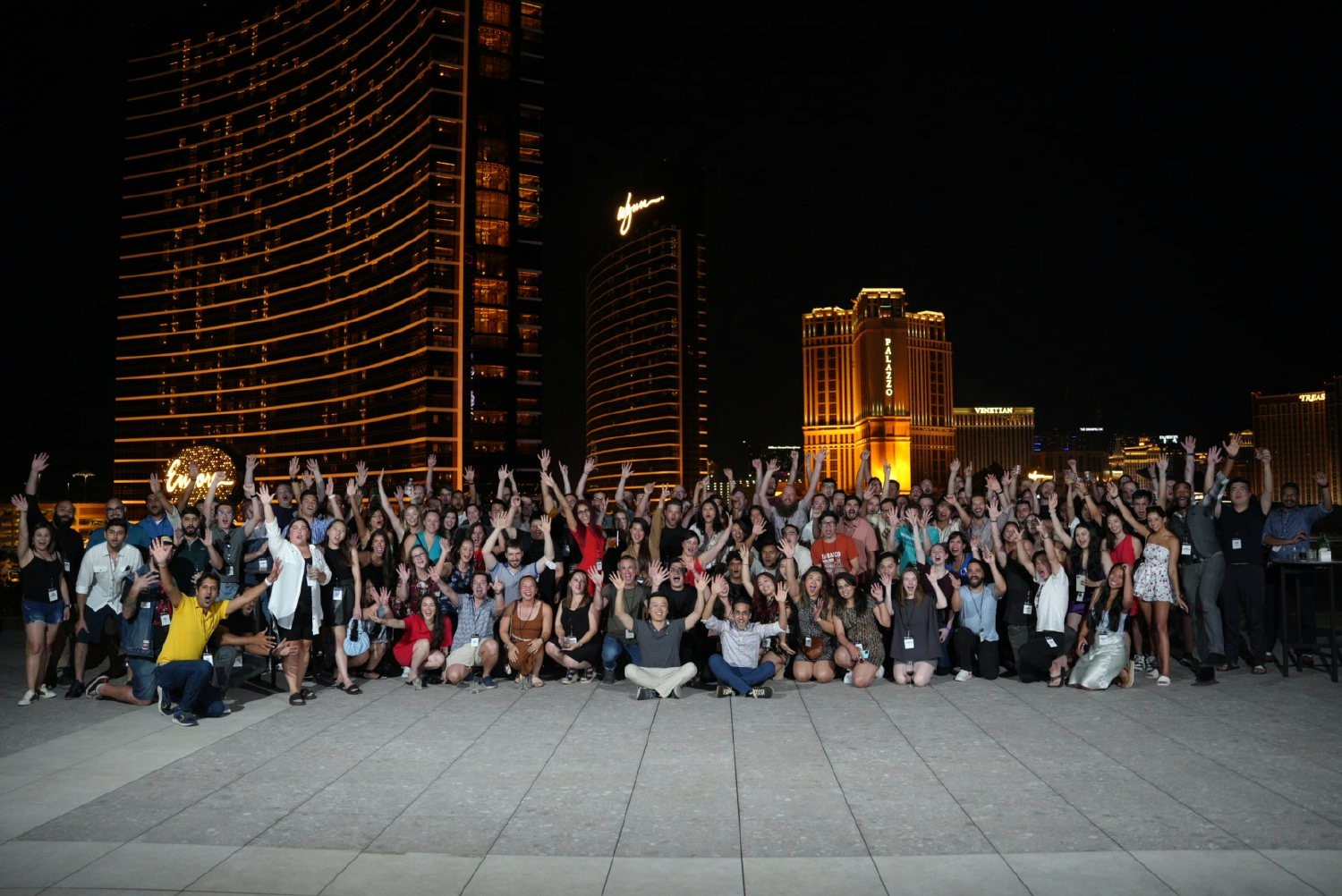 Super.com team at our company-wide offsite in Las Vegas! 