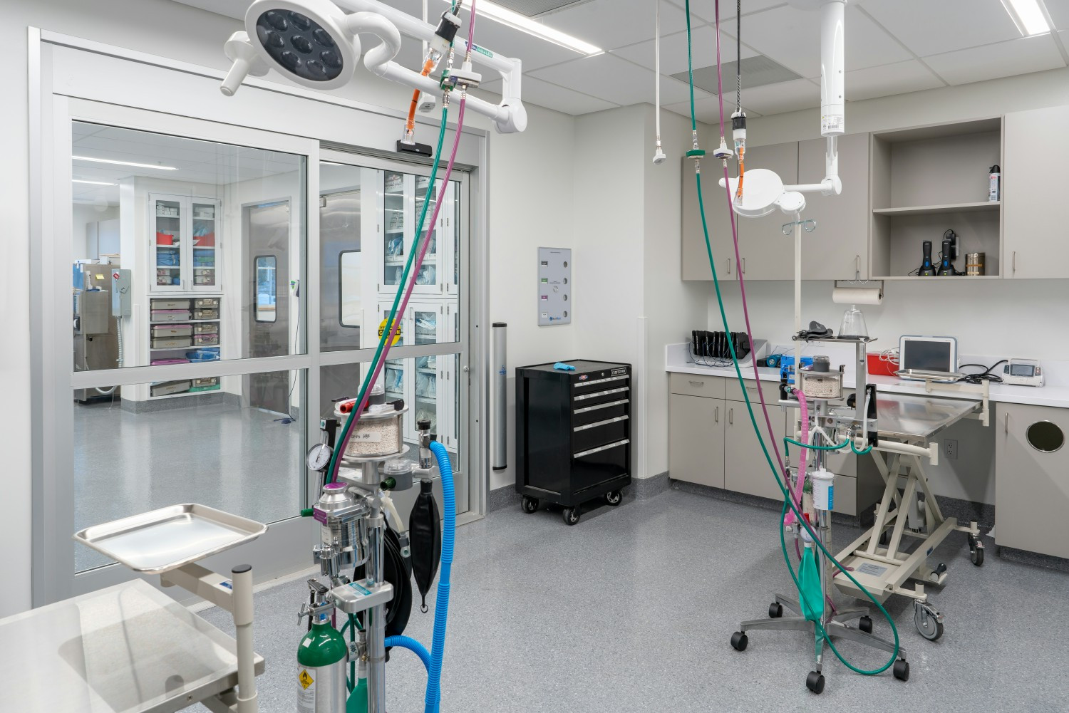 Our surgical induction area.