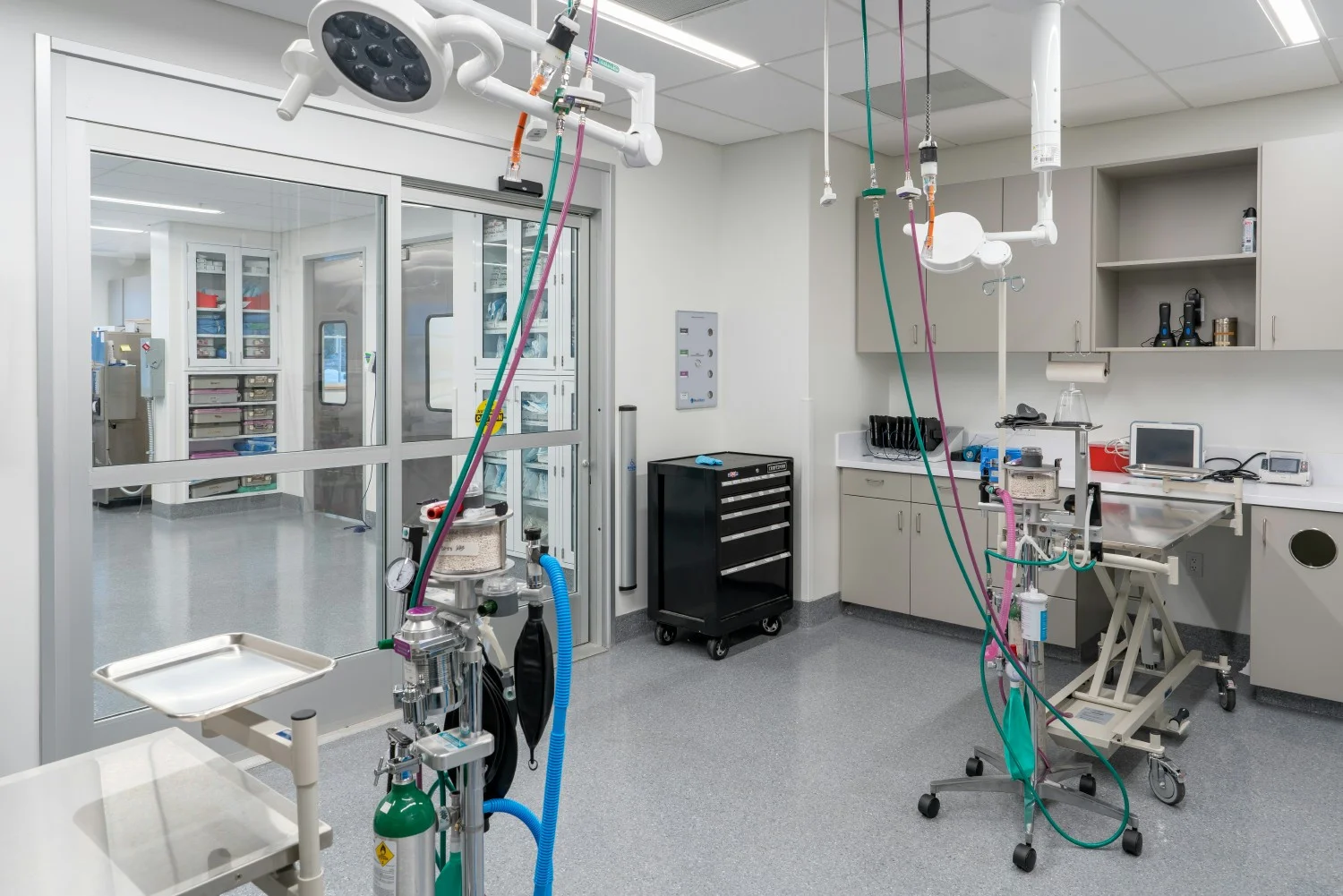 Our surgical induction area.