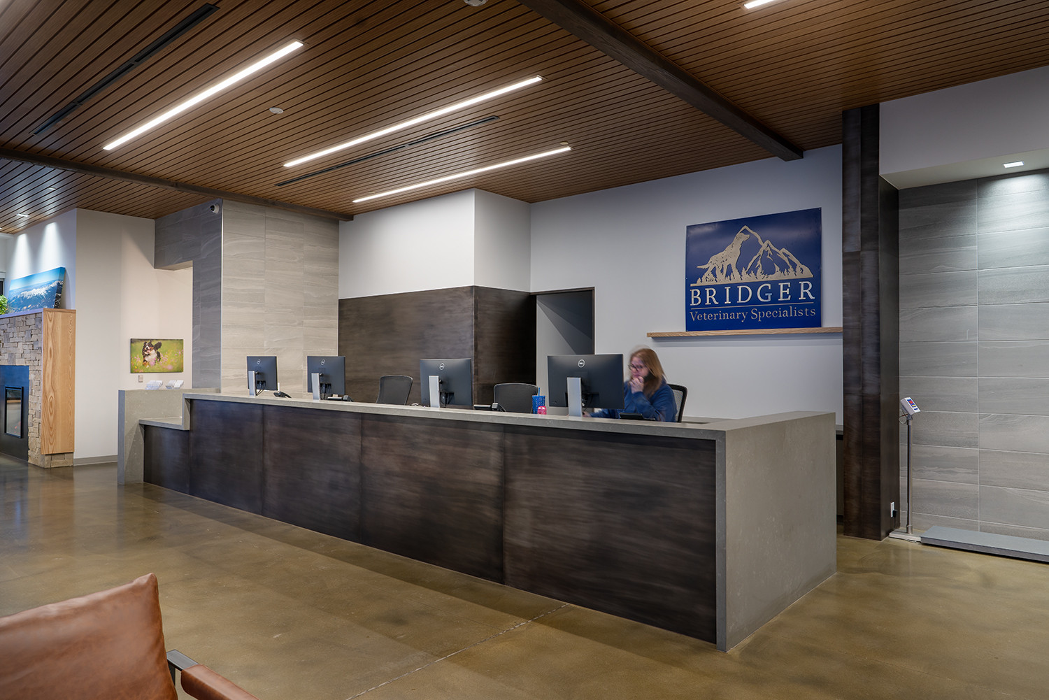 Our warm and welcoming lobby.