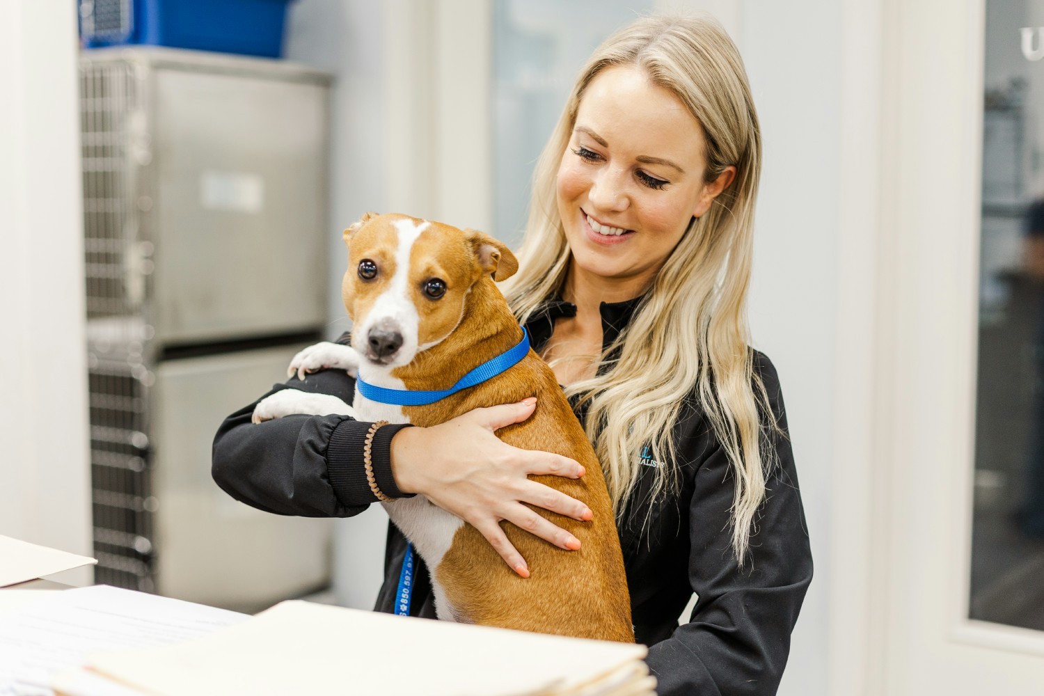 Our nurses are happiest when they can give cuddles. 