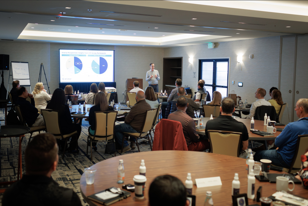 Collaboration and discussions during our in-person events.