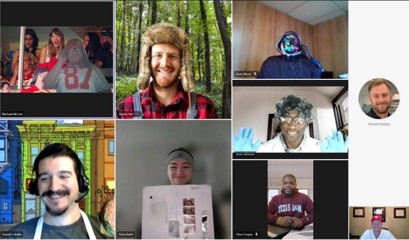 As a fully remote company, much of our collaborative work is done through virtual, video meetings.