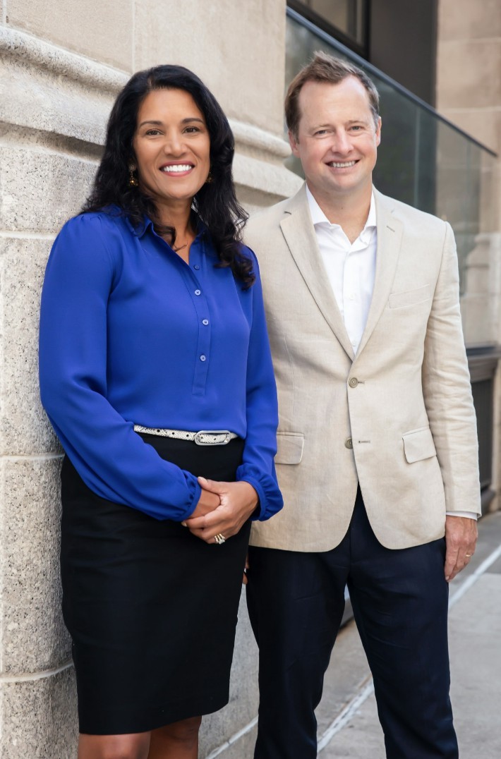 CEO, Sonia Millsom with President, Duncan Reece