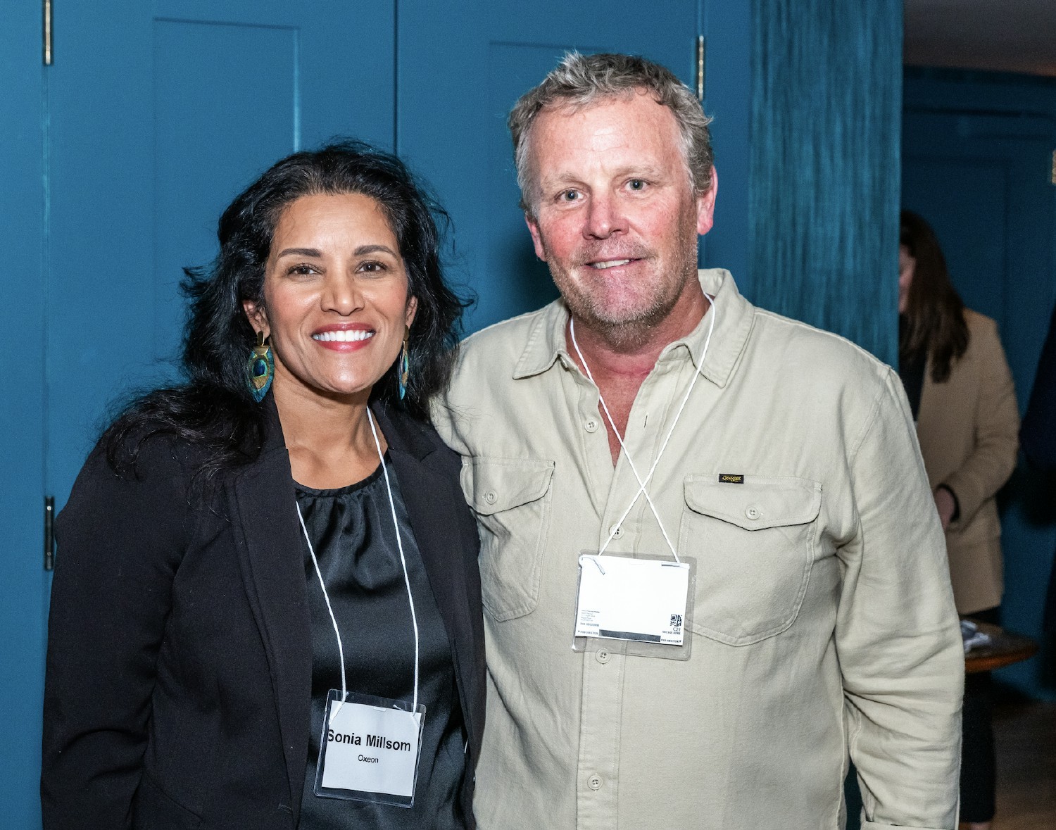 CEO, Sonia Millsom with Founder and Chairman, Trevor Price