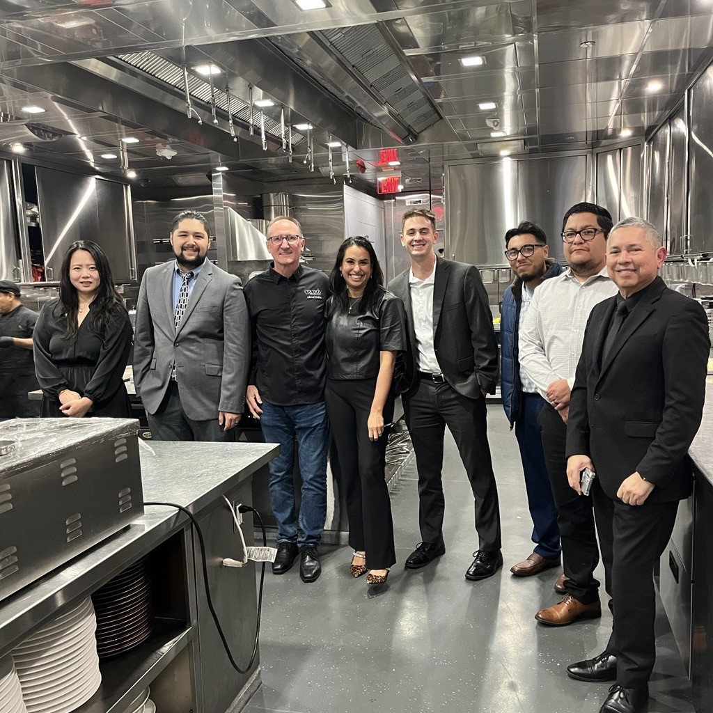 Part of our Cerboni Christmas Dinner and visit to the restaurant's kitchen