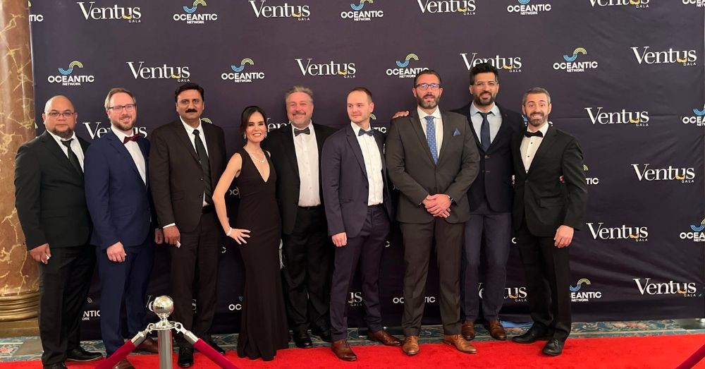 Linxon team walks the red carpet at prestigious #VentusAwards! Honored for innovation in #OffshoreWind