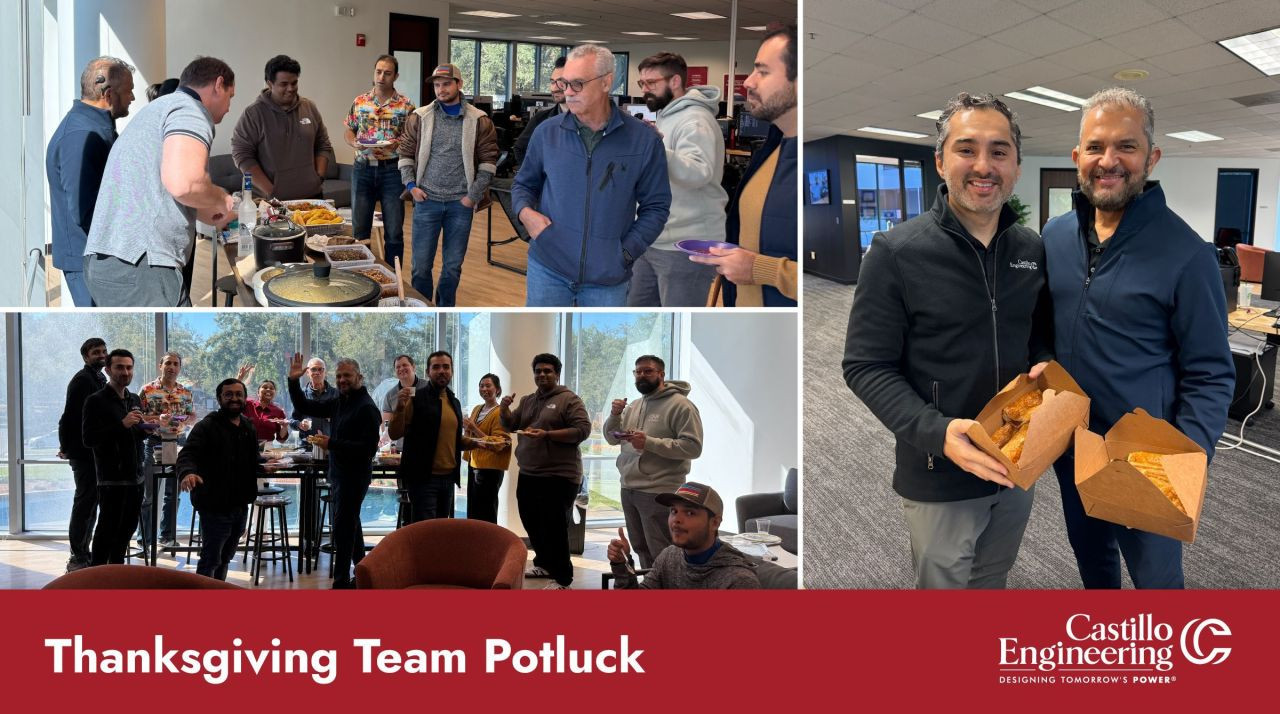 Thanksgiving team potluck which represented our diverse our diverse backgrounds.