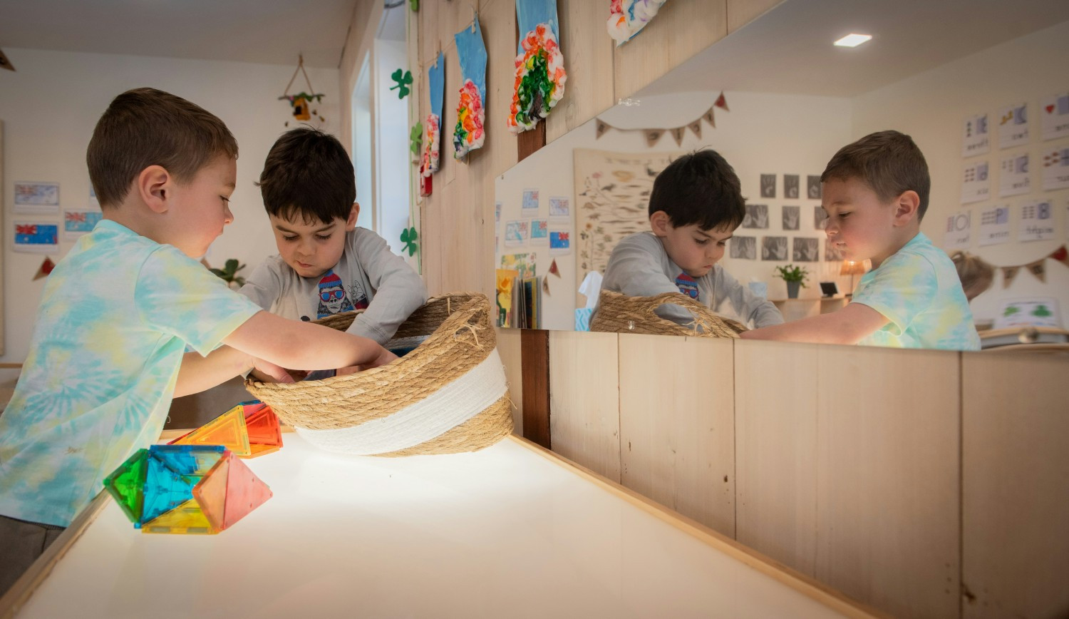 Harmonizing laughter and melody, our nurturing teachers orchestrate moments of pure joy with our youngest learners.