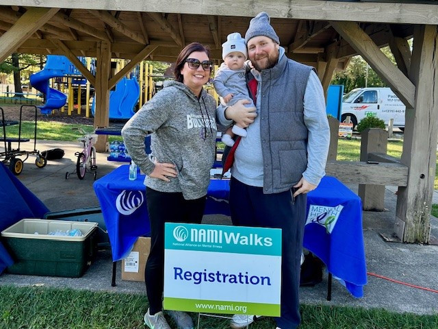 Our annual walk with National Alliance on Mental Illness (NAMI) to support mental health awareness in our communities. 