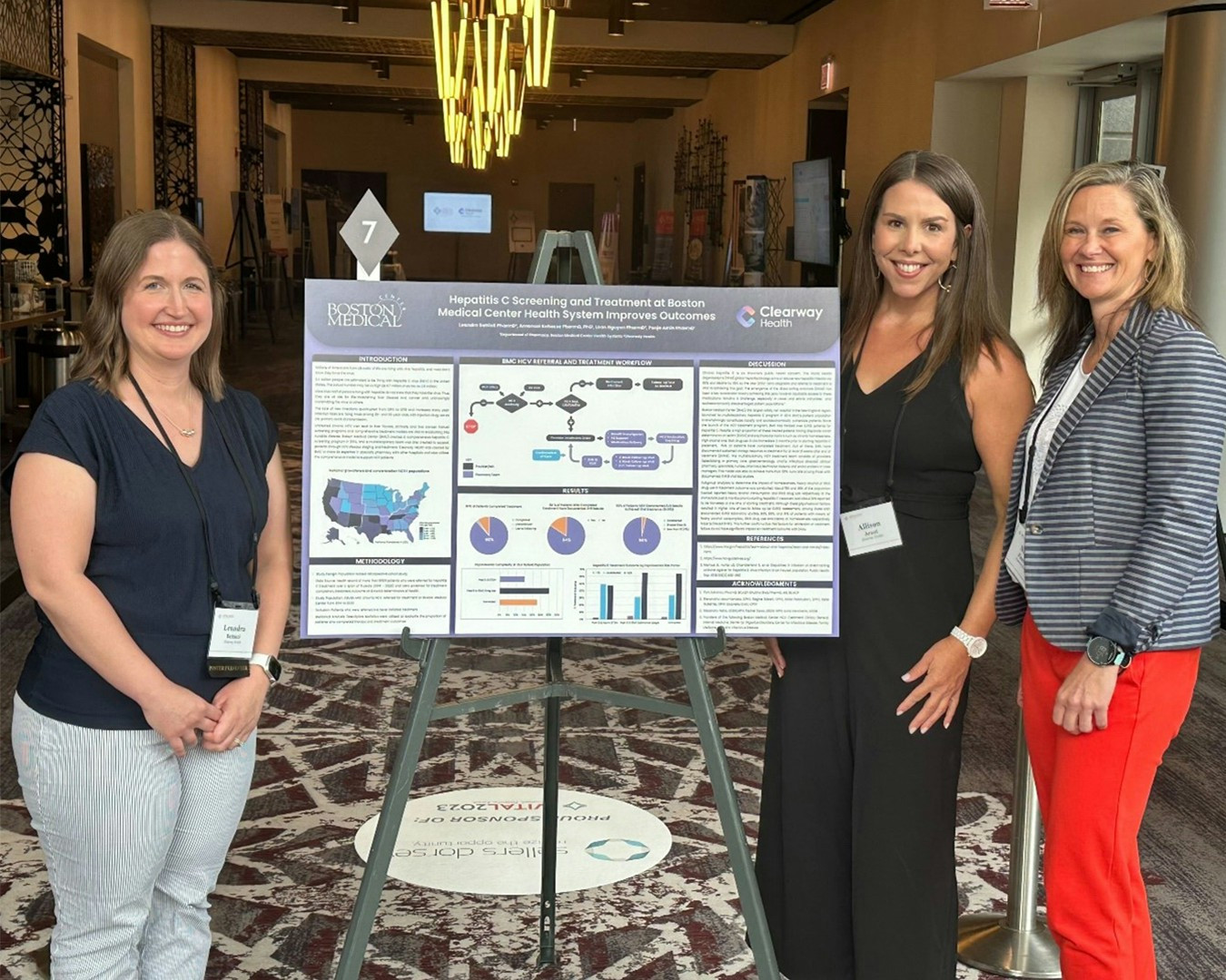 Our team at one of the many conferences we attend annually.