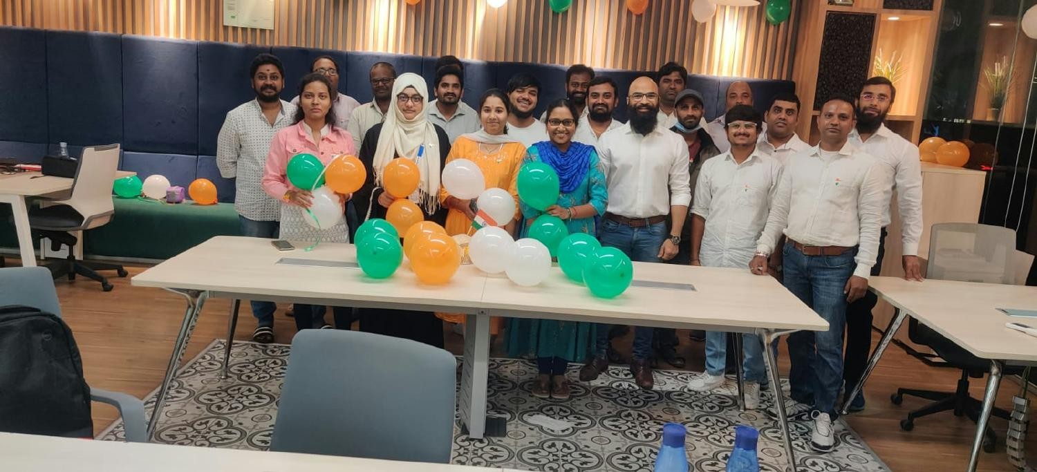 The way we work together determines the way we succeed. Celebrating a Get together after a long break of work from home.