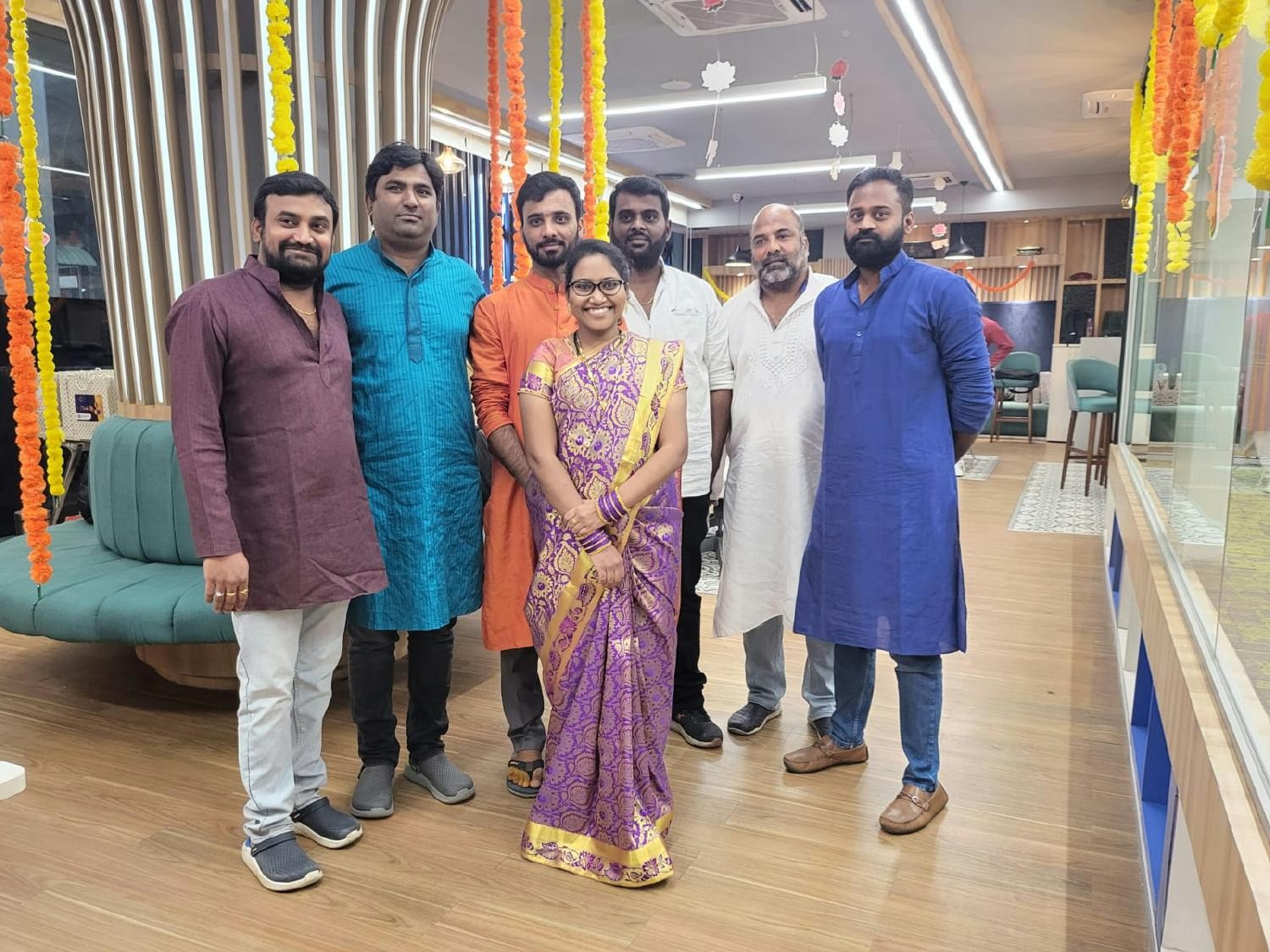 Ethnicity enriches us, it makes us unique in our diversity. Lighter Moments captured on Ethnic Day. 