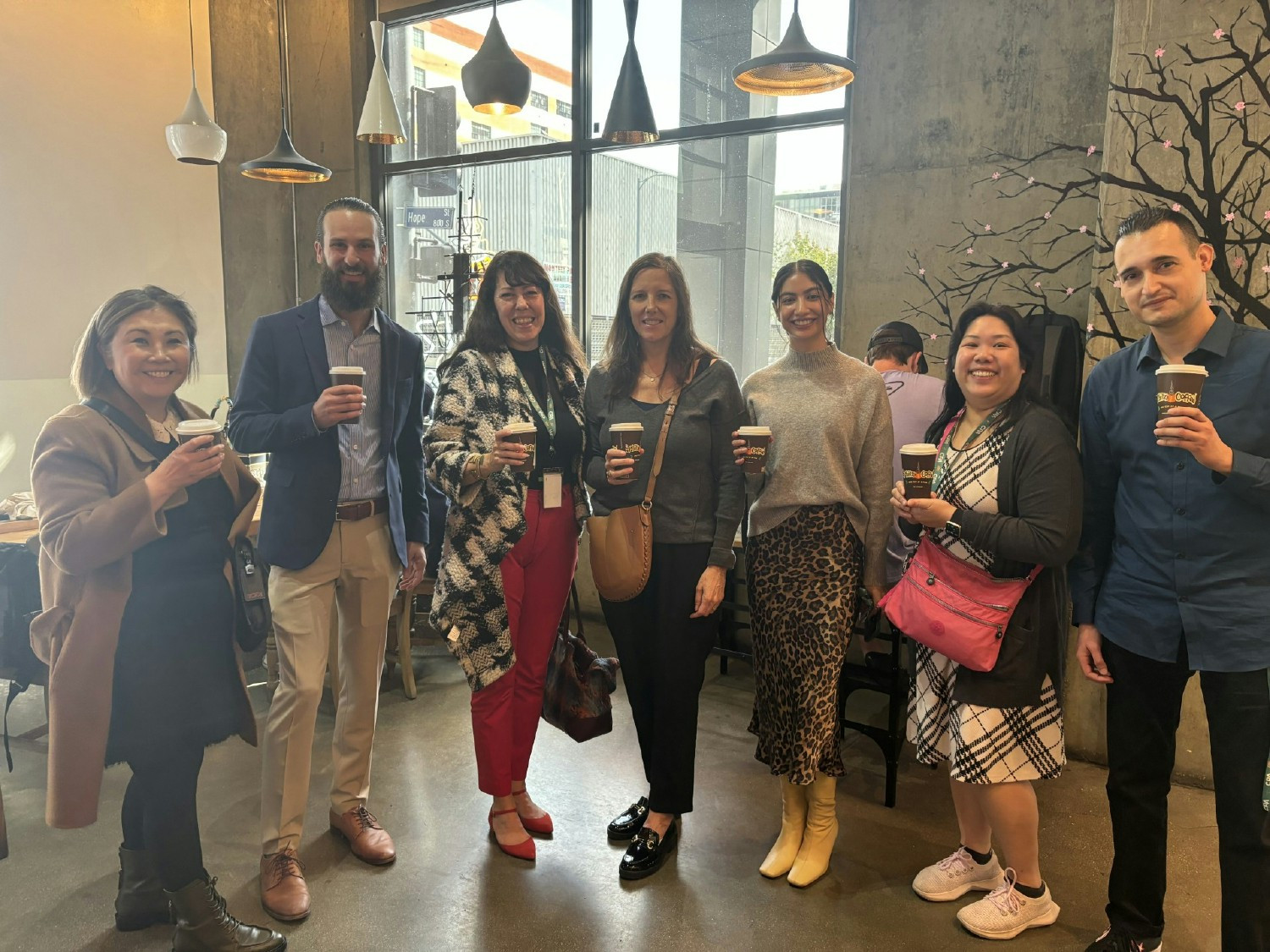 CPA's Women in Energy Employee Resource Group (ERG) held a sponsored coffee meet-up during an in-person event.