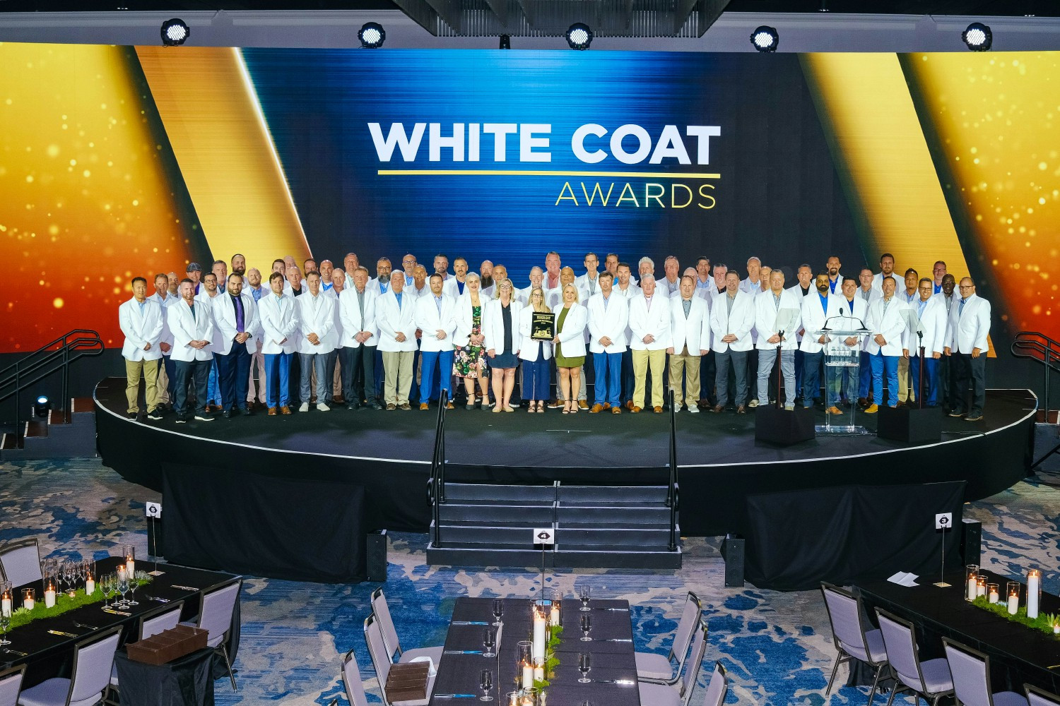 White Cap's top Account Managers being recognized at our National Sales meeting