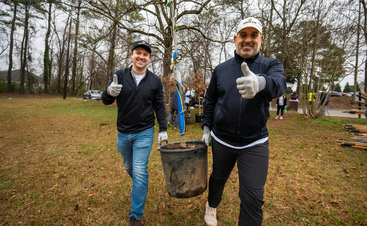 White Cap is proud to sponsor tree plantings coast to coast every year, contributing to a greener earth