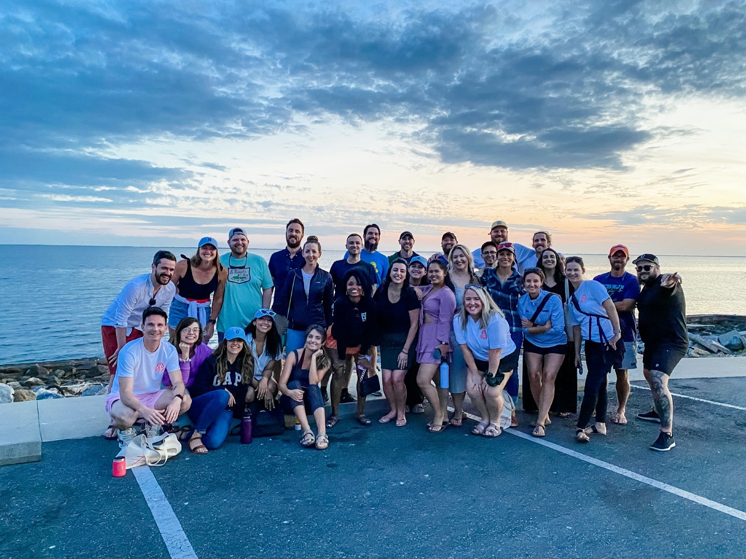 The Focus Lab team on our 2022 Retreat to Cape San Blas
