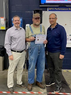 Congratulations to Steven Benson on 30 years of service!
