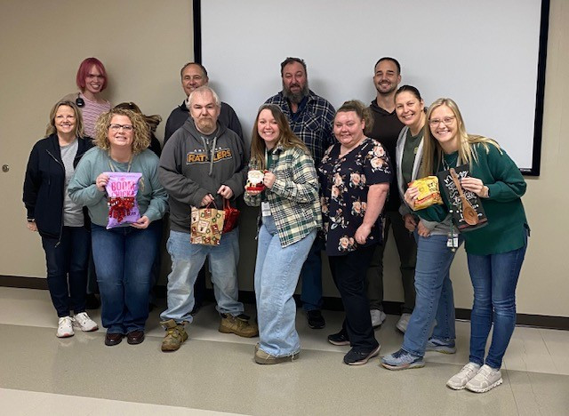 For the past two years, we've hosted a Favorite Things gift exchange at Christmas with several team members joining in!